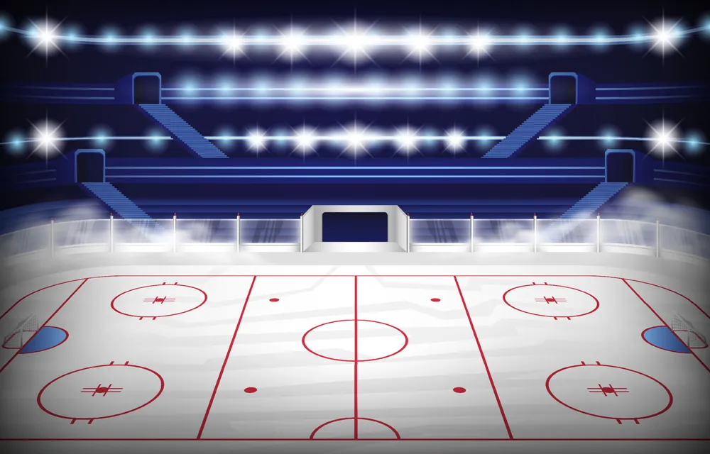 Winter Sport Stadium Background