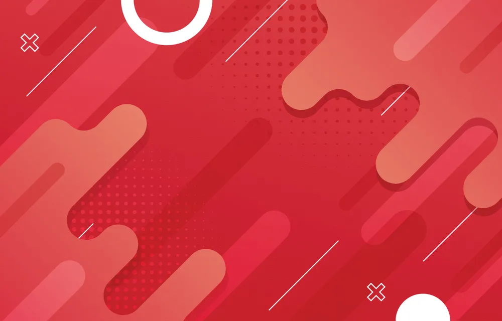 Abstract Red  Dot Background