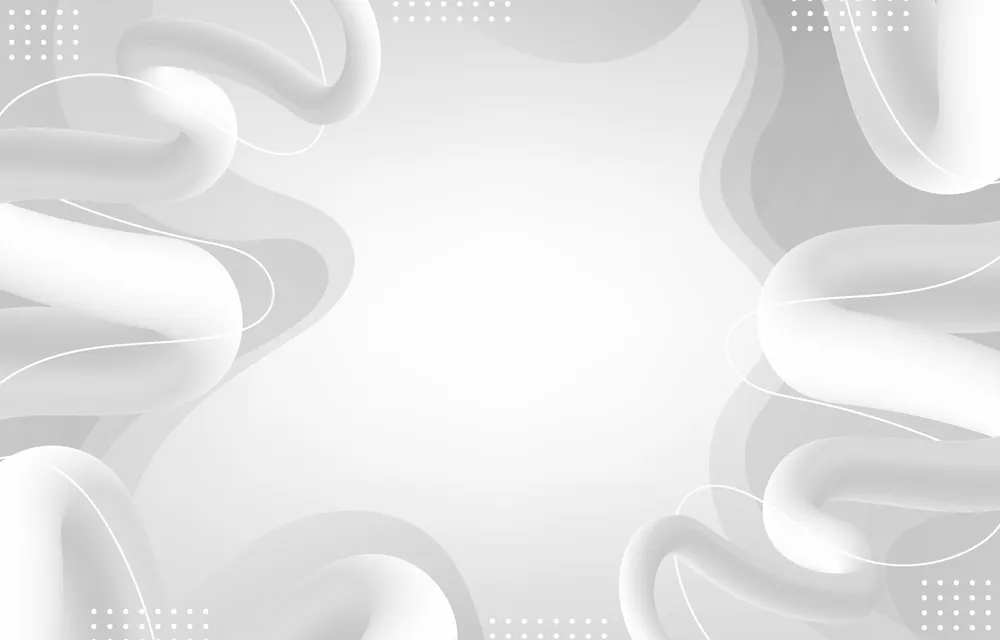 White Abstract Fluid Background