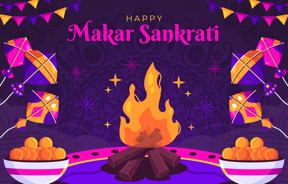 Makar Sankrati Background