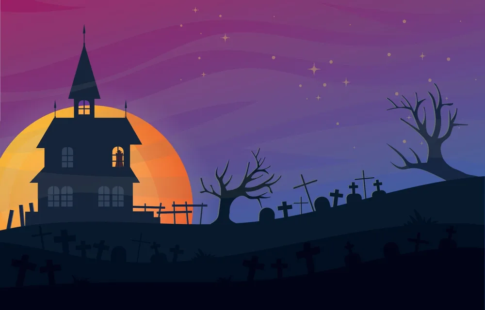 Halloween Scenery Background