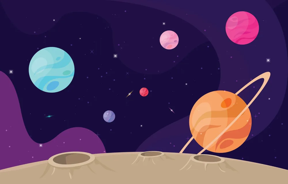 Space and Planetary Background