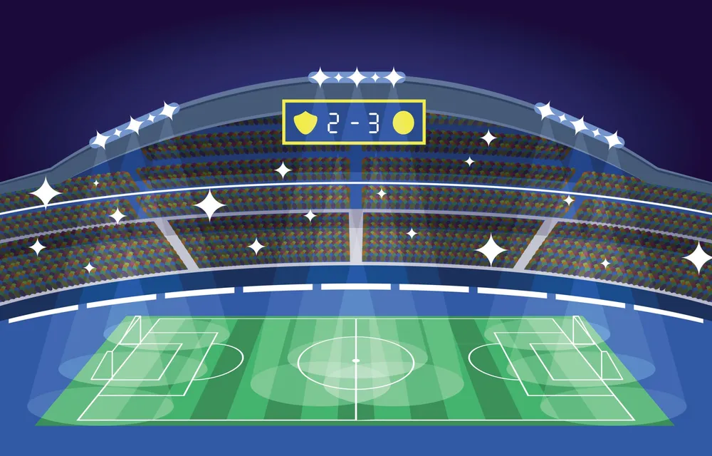 Stadium Soccer Background