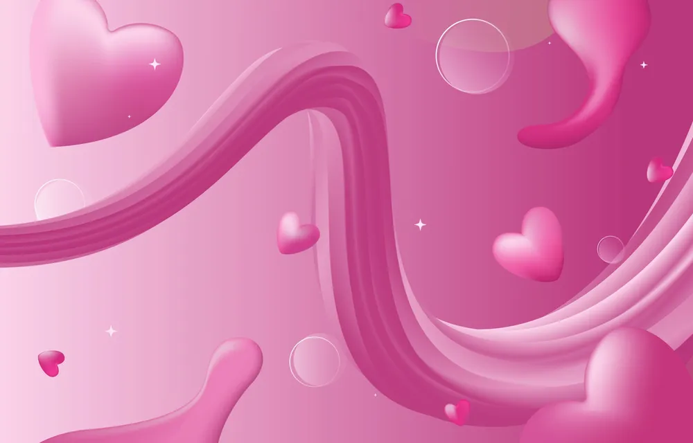 Liquid Pink Background