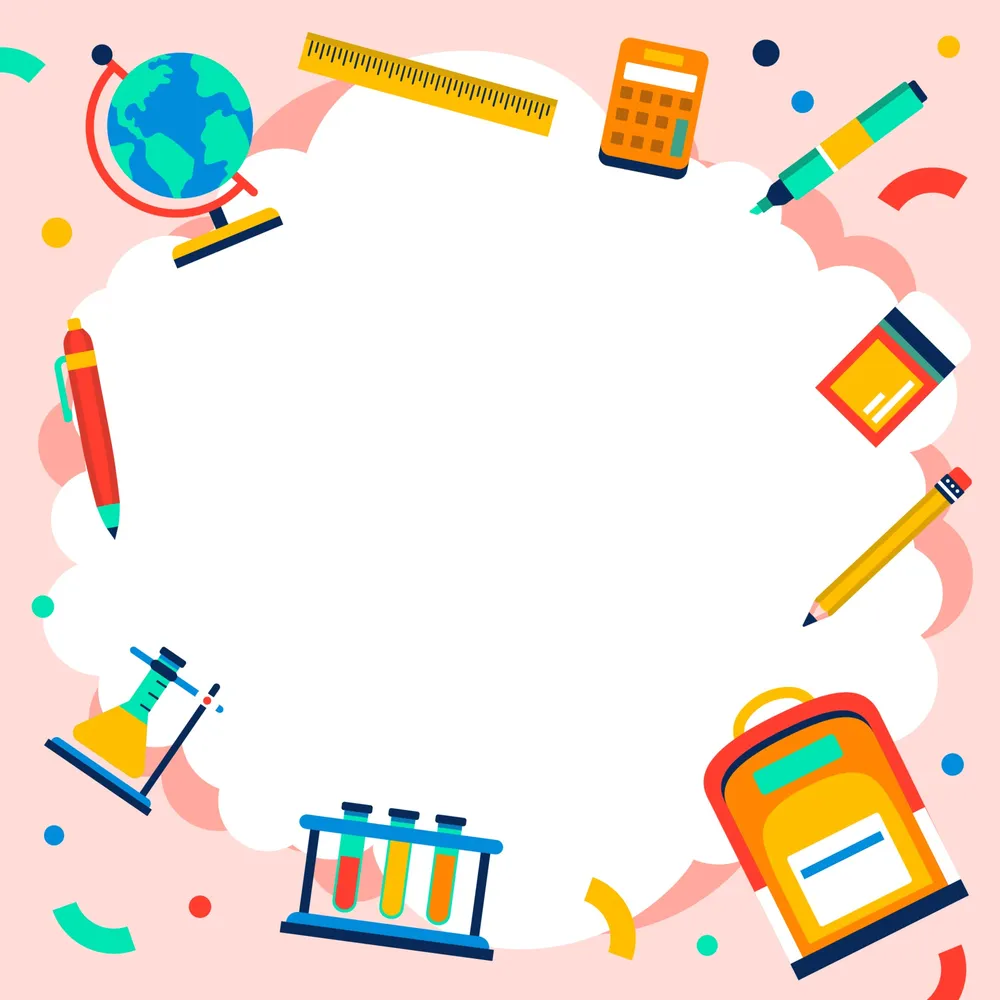 Colorful Cute Kids Background
