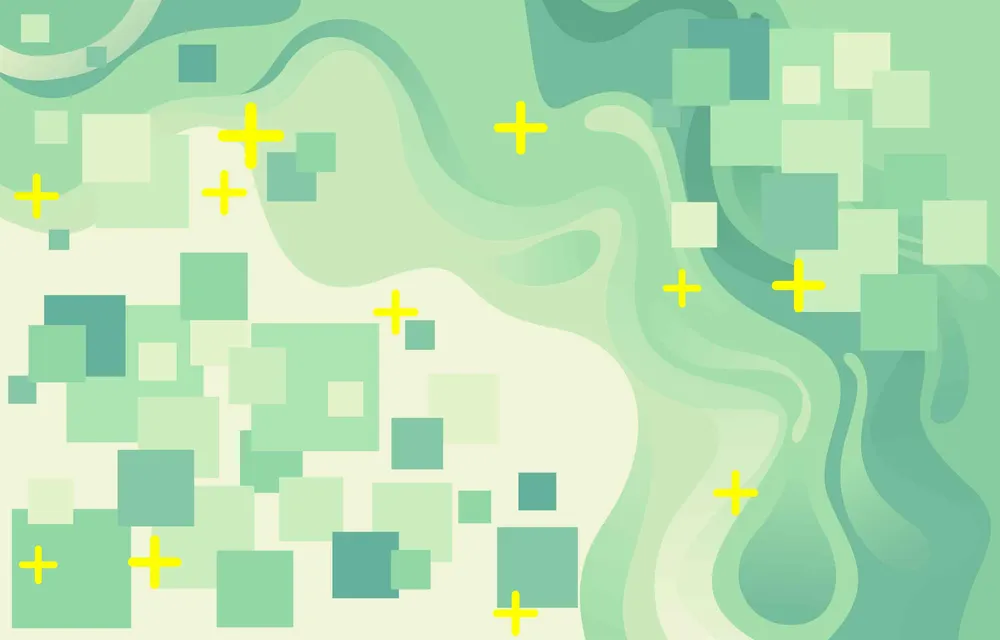 Abstract Green Color Background