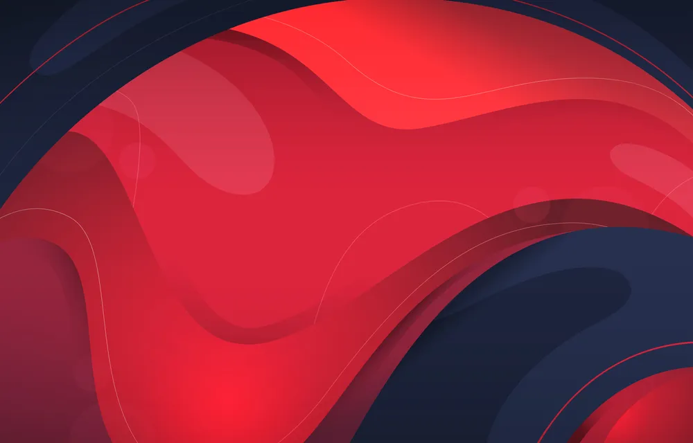 Fluid Red Gradient Background