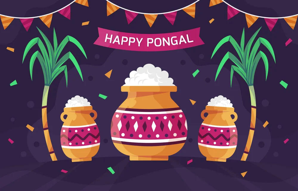 Pongal Celebration Day Background