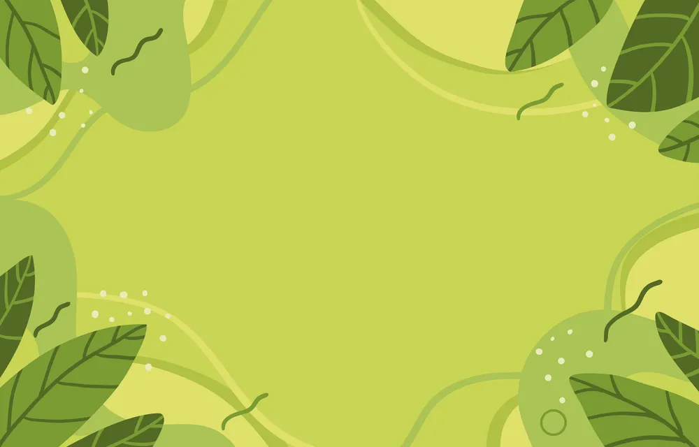 Green Leaves Abstract Background