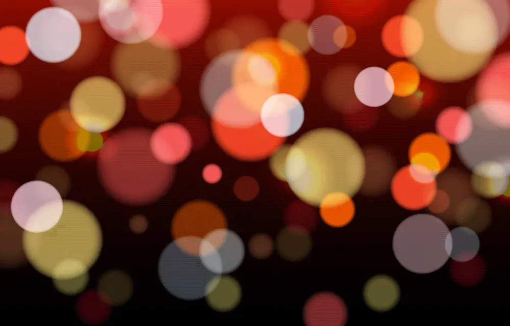 Colorful Sparkle Bokeh Effect Background