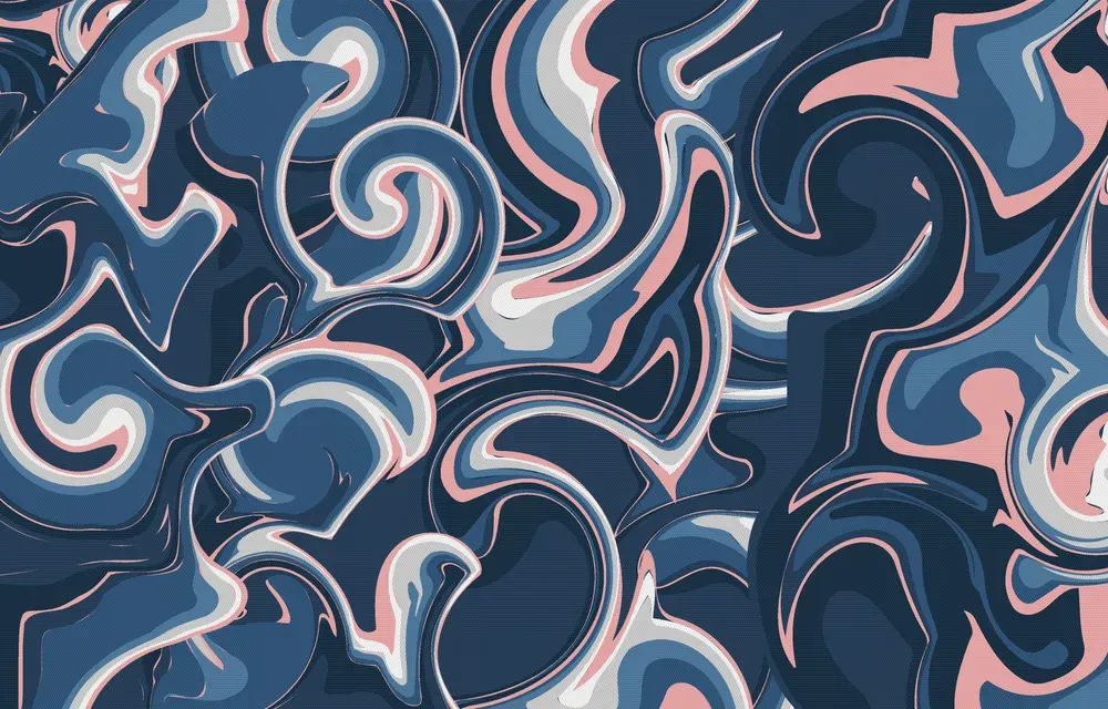 Abstract Inkscape Deep Pastel Background
