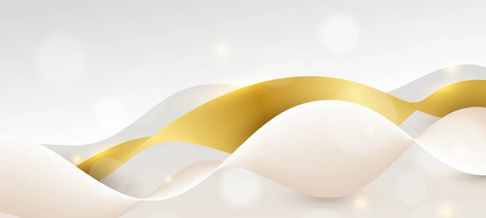 Luxury White and Gold Background