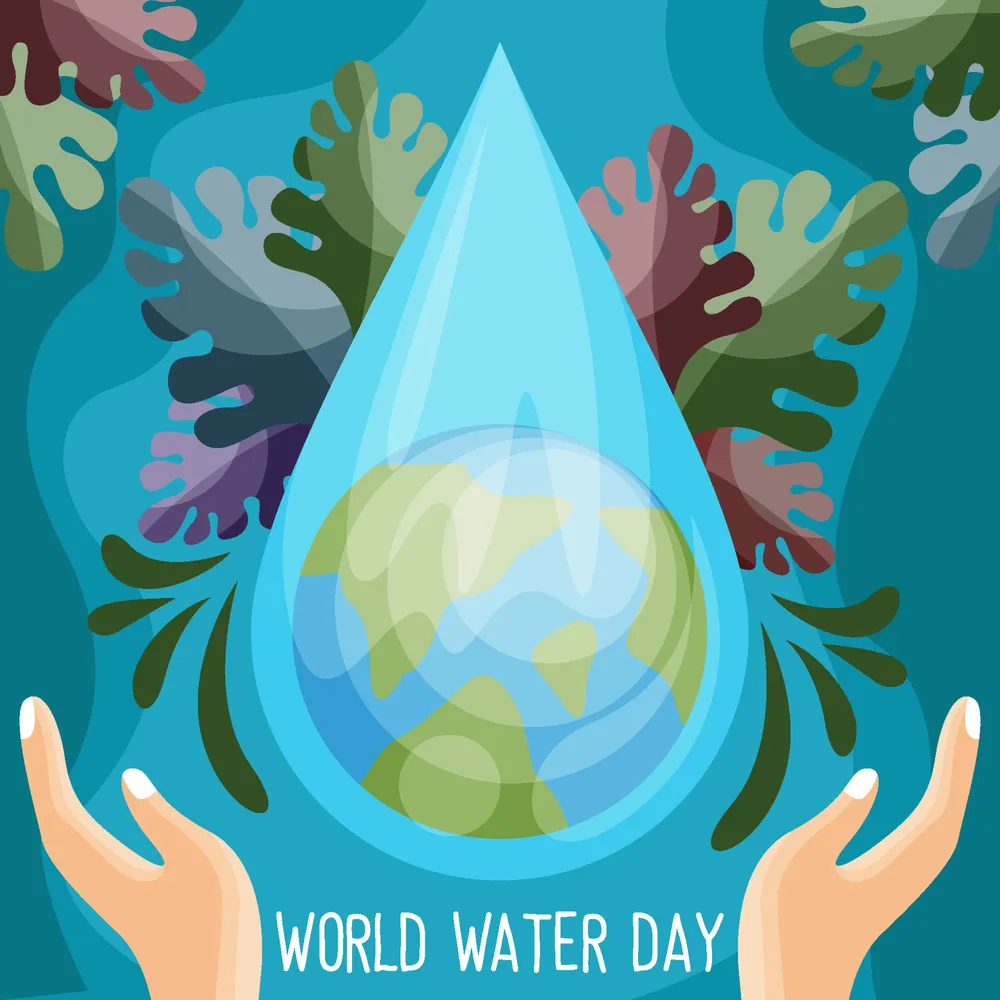 World Water Day Background Concept