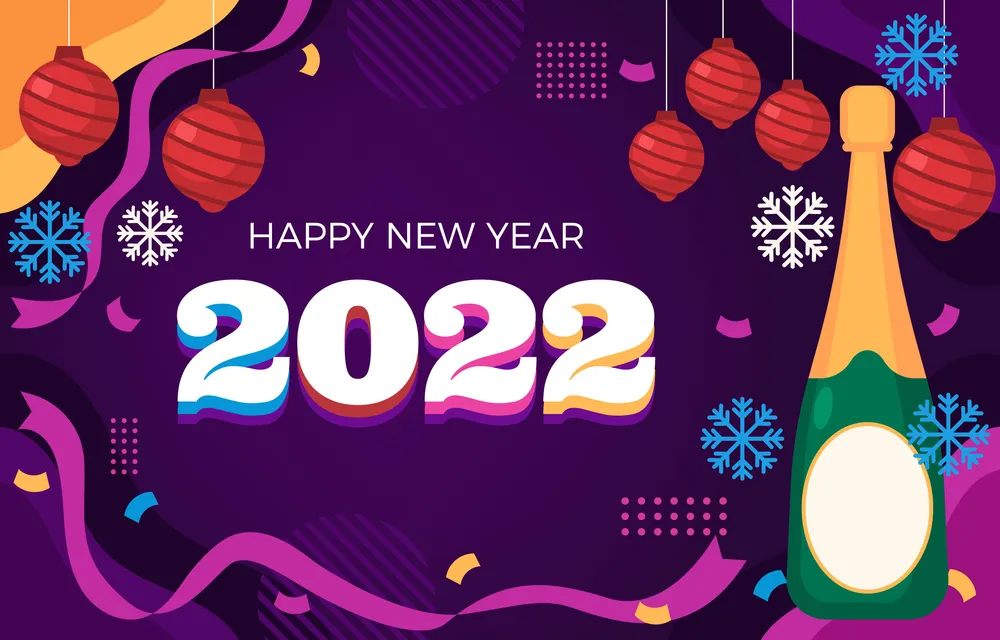 New Year Festivity Background Template