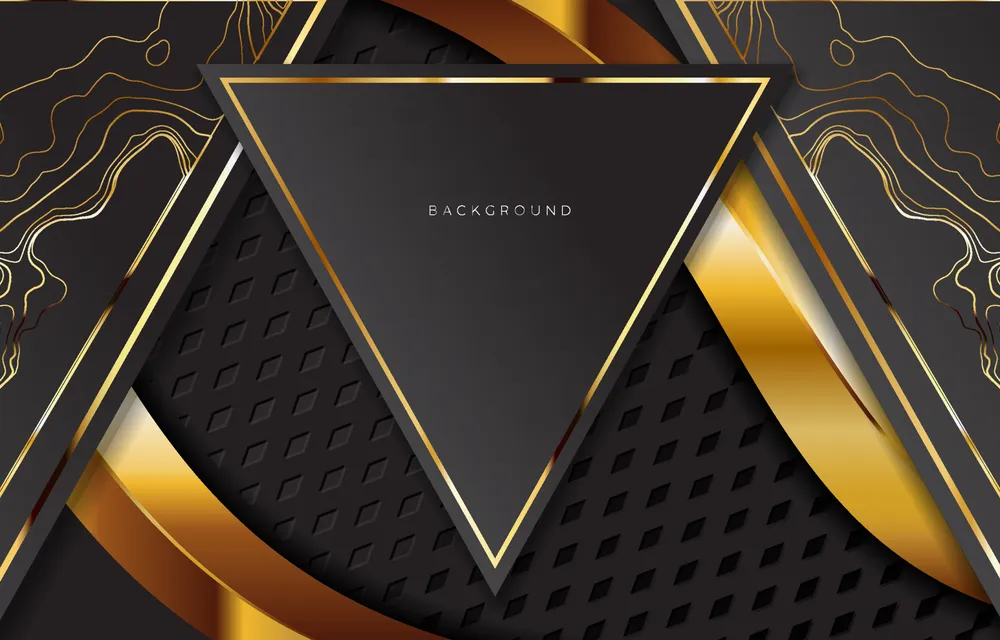 Black and Gold Premium Background