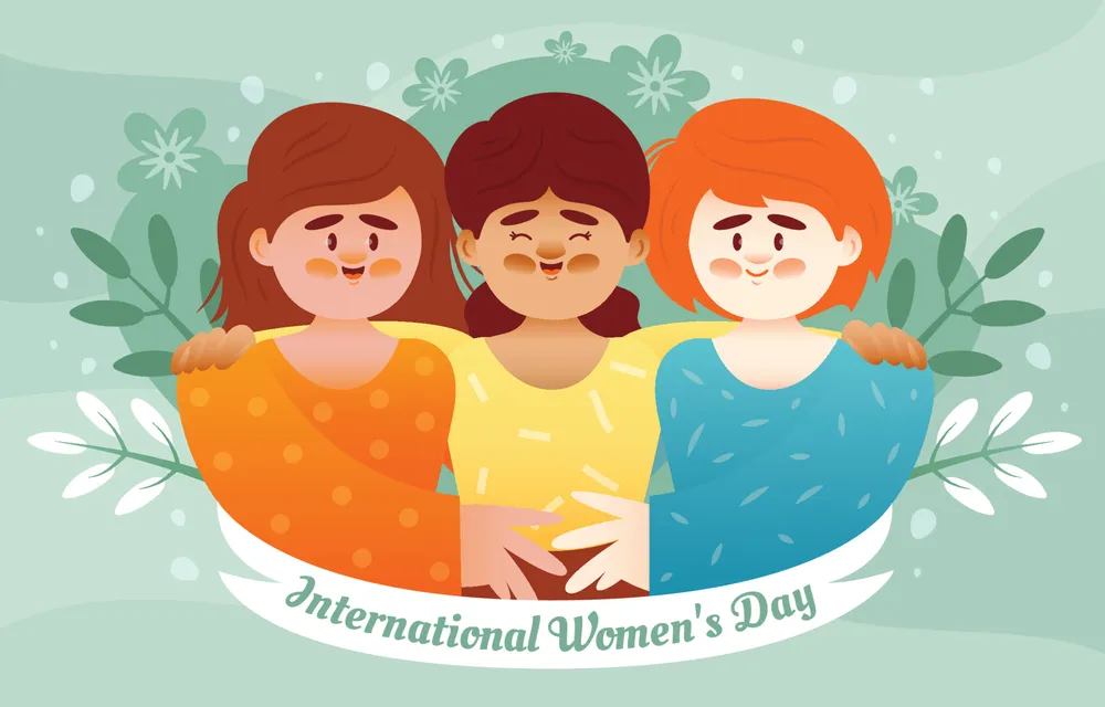 International Women's Day Background Template