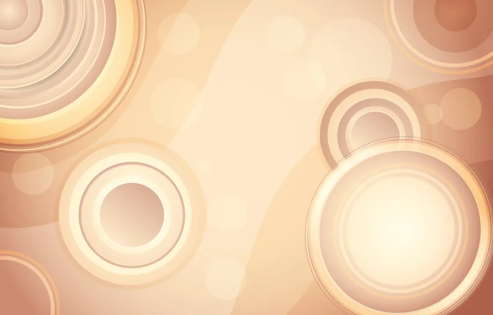 Circle Flow Luxury Beige Background