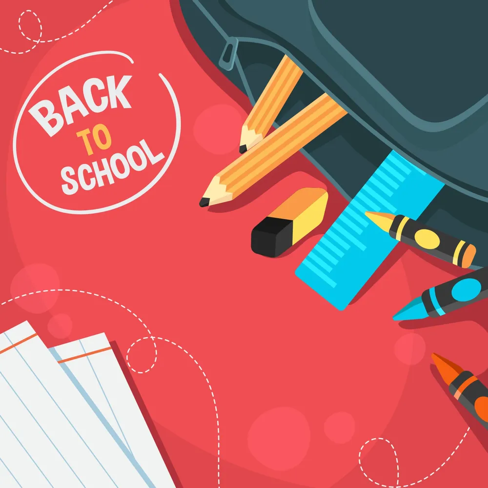 Back to School Education Background