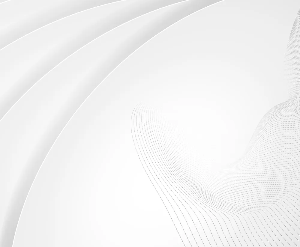 White Layered Background With Curves