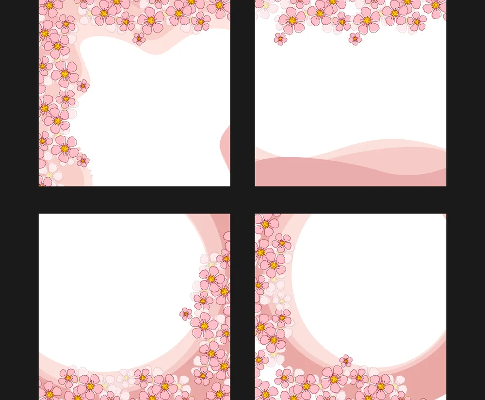 Flat Illustration Background of Palm Sunday