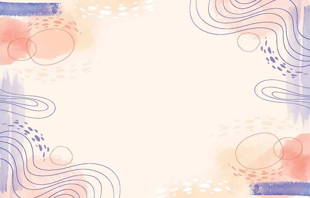 Fine Art Abstract Background with Watercolor Brush Effect