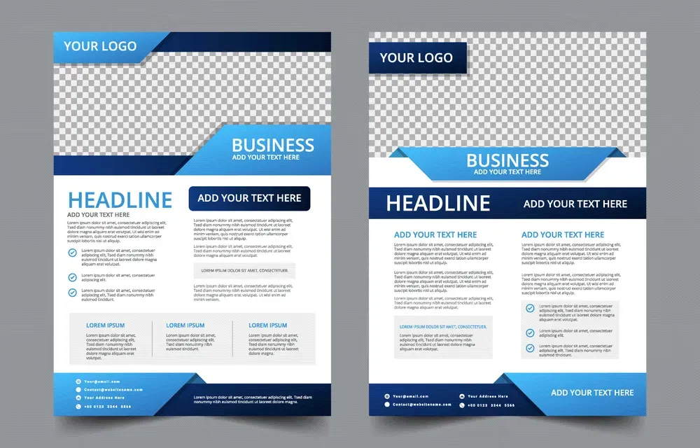 Set of Business Flyer Template