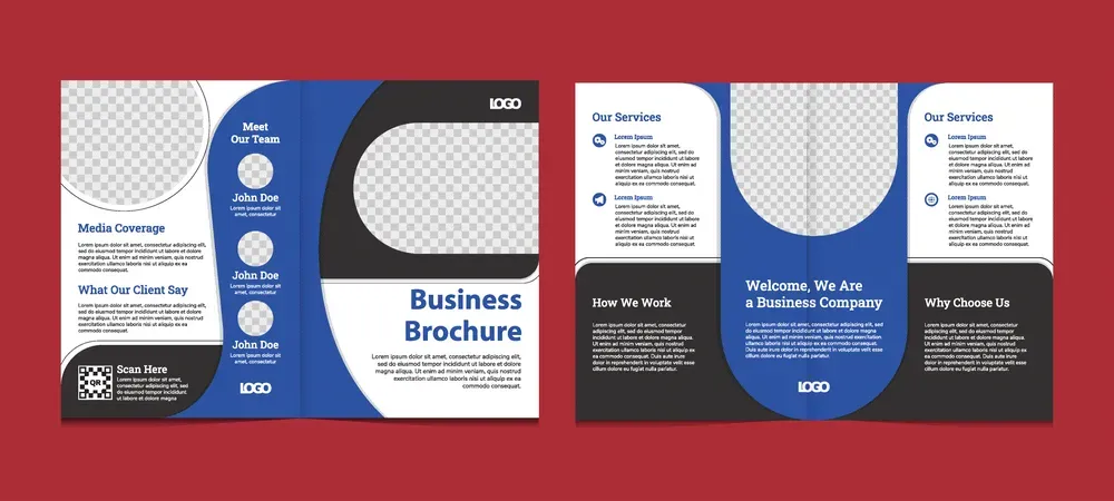 Flat Style Brochure for Business