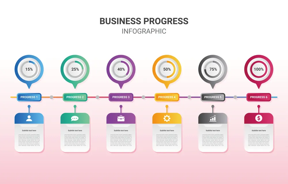Progress Infographic Design