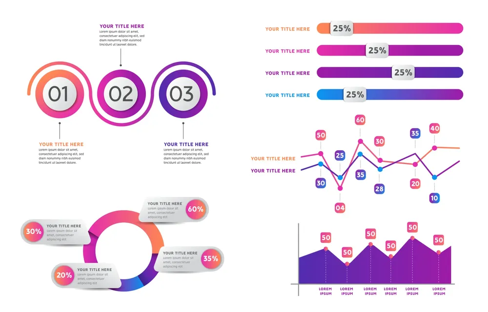 Modern Infographic Element Collection