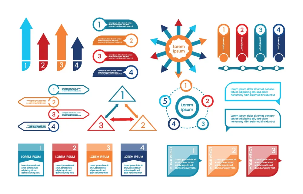 Flat Infographic Element