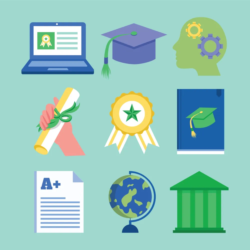University Icon Template Set