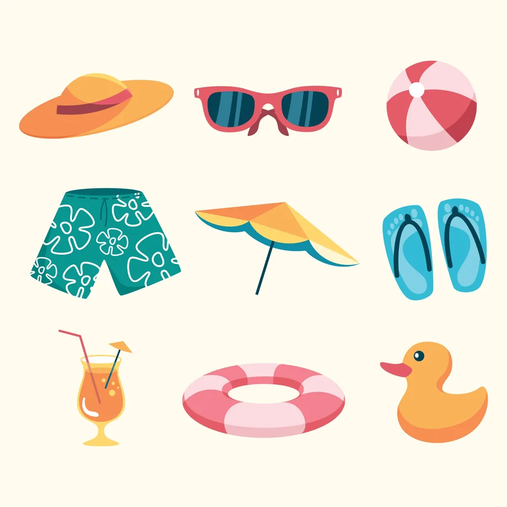 Summer Swimming Icon Pack