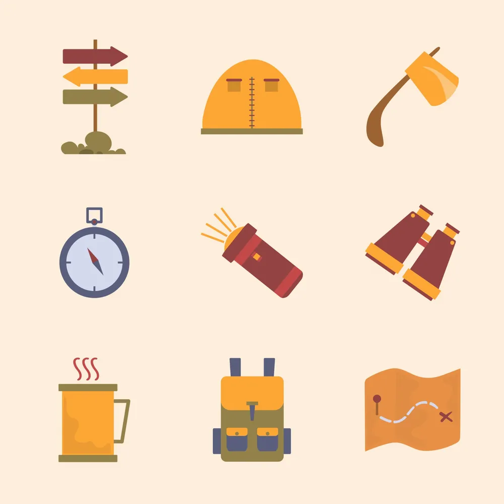 Icon Pack Summer Camping