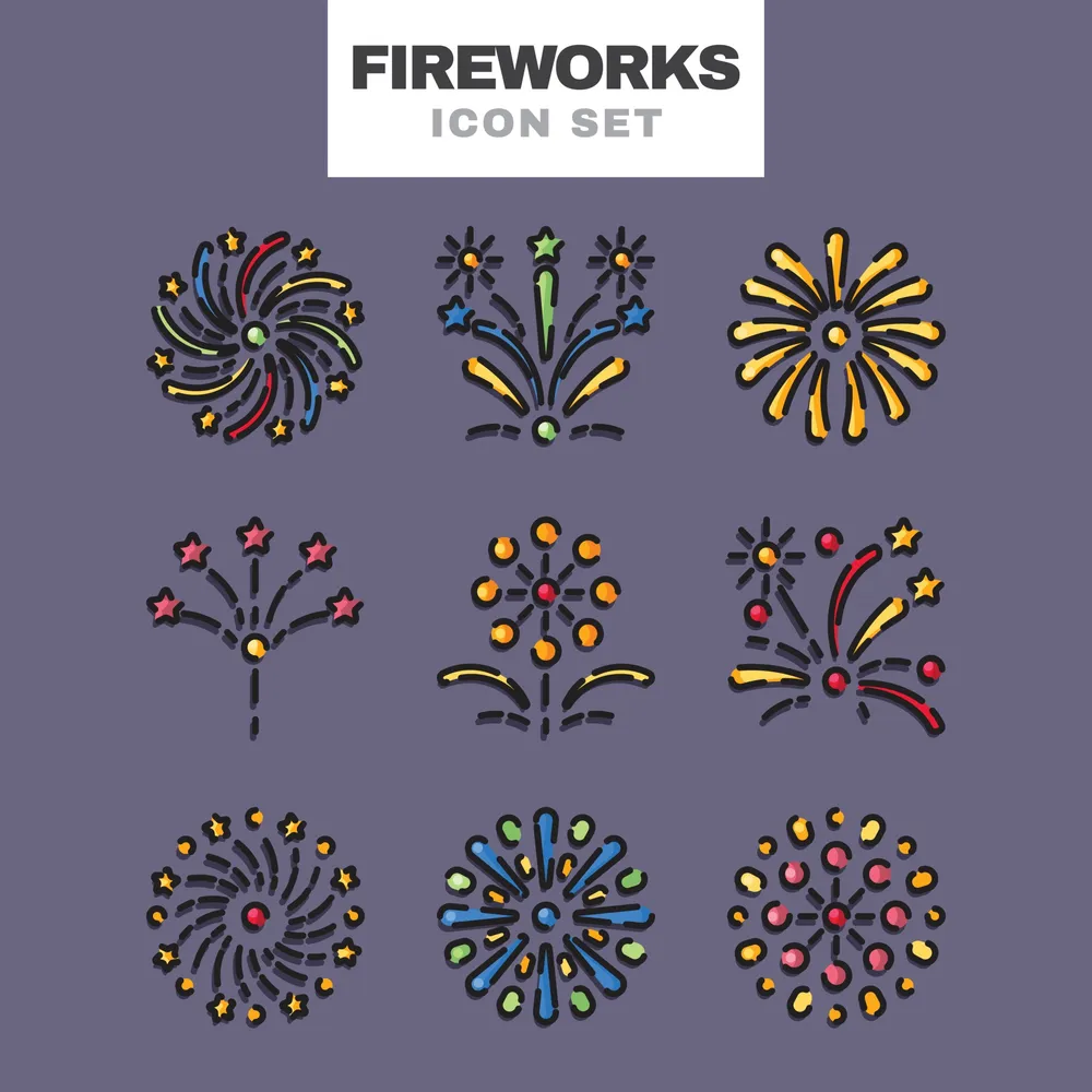 Fireworks Icon Set