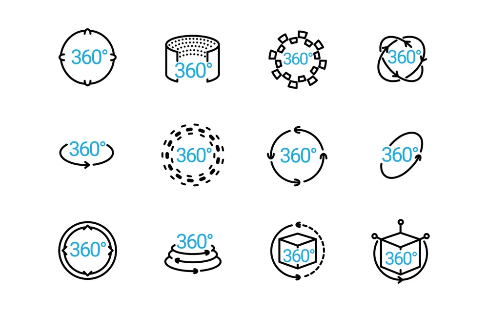 360 degree Icon Collection