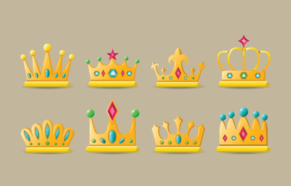 Luxurious Crown Icon Collection