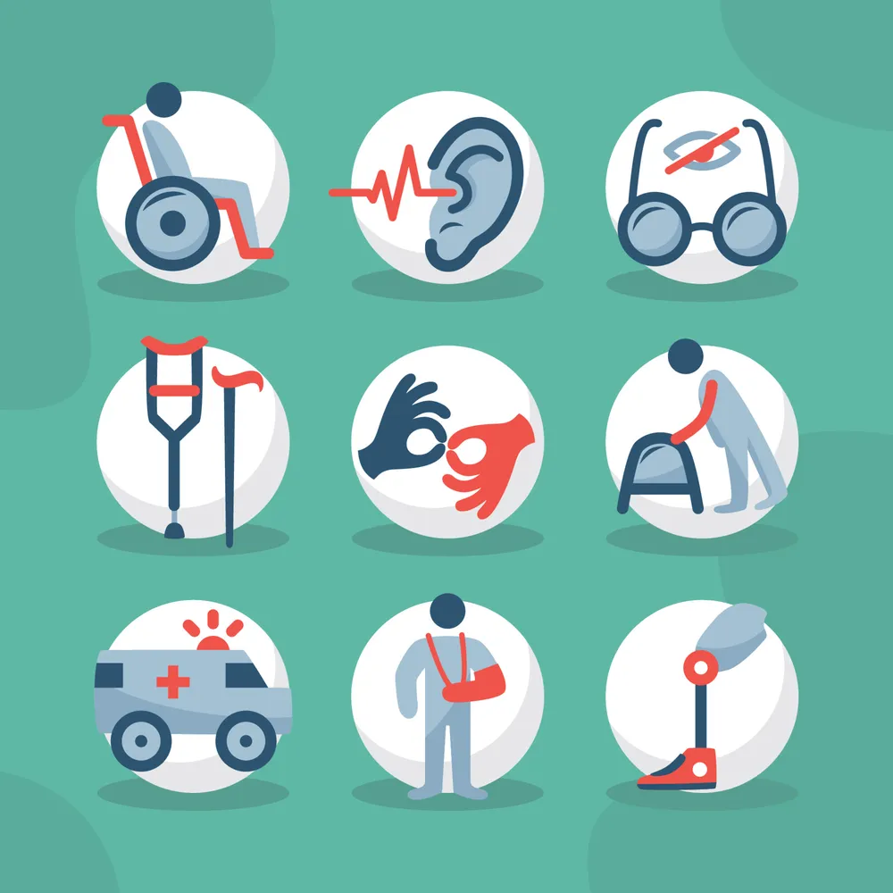 Disabilities Icon Collection