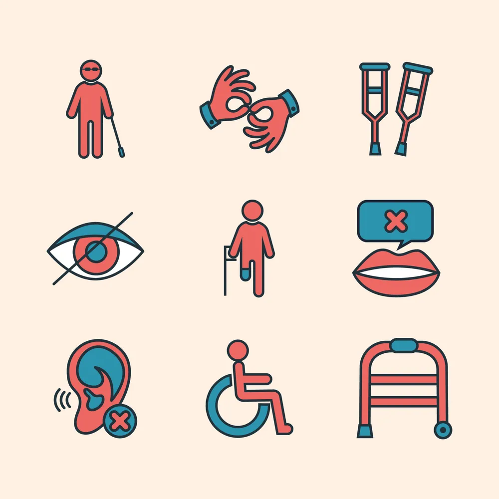 People With Disabilities Icon