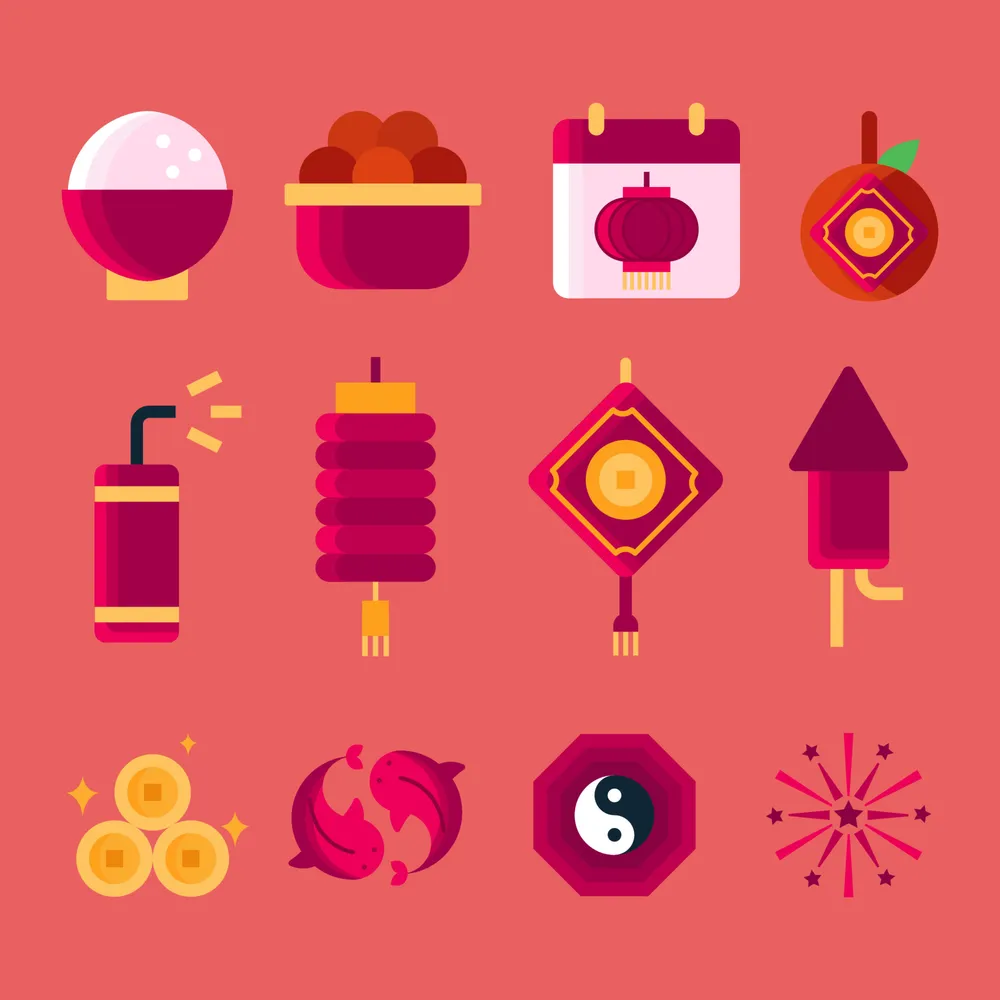 Chinese New Year Icons