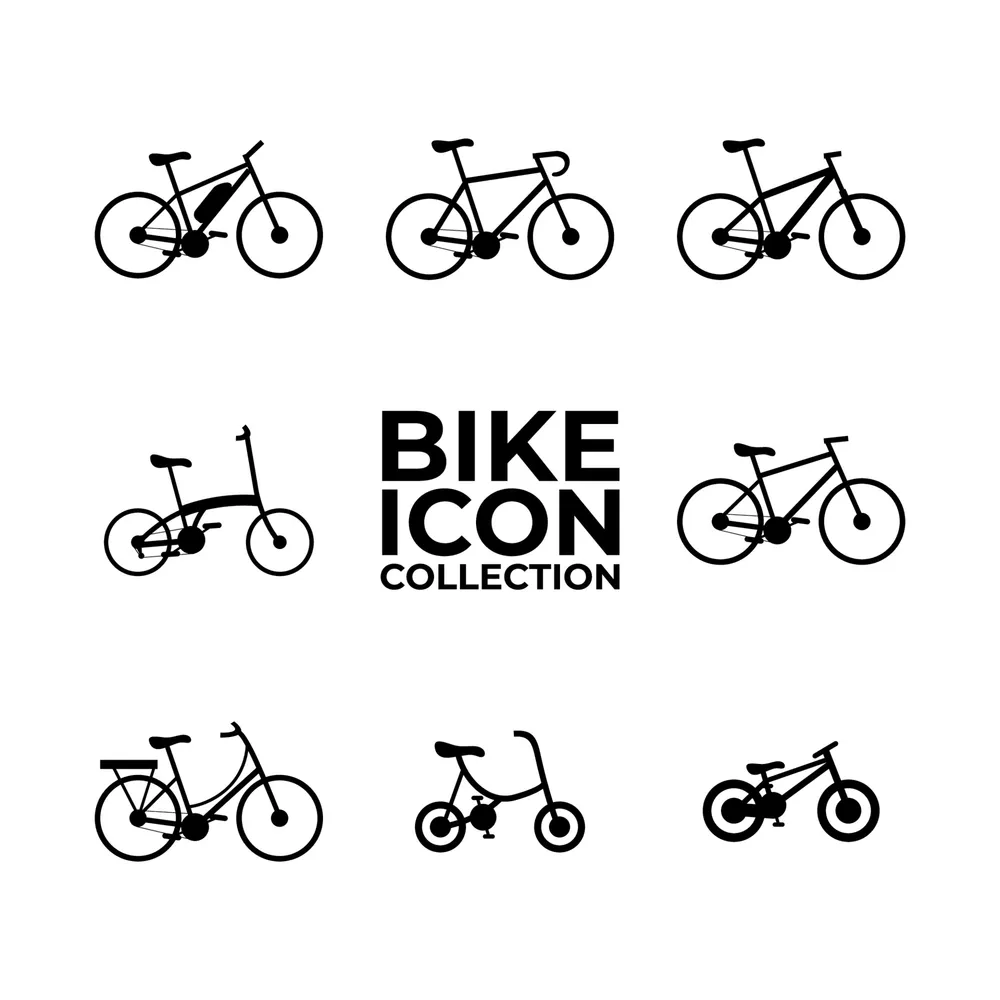 Bike Icon Collection Set