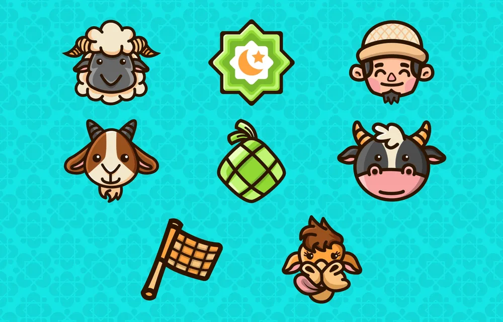 Eid Adha Cute Icon