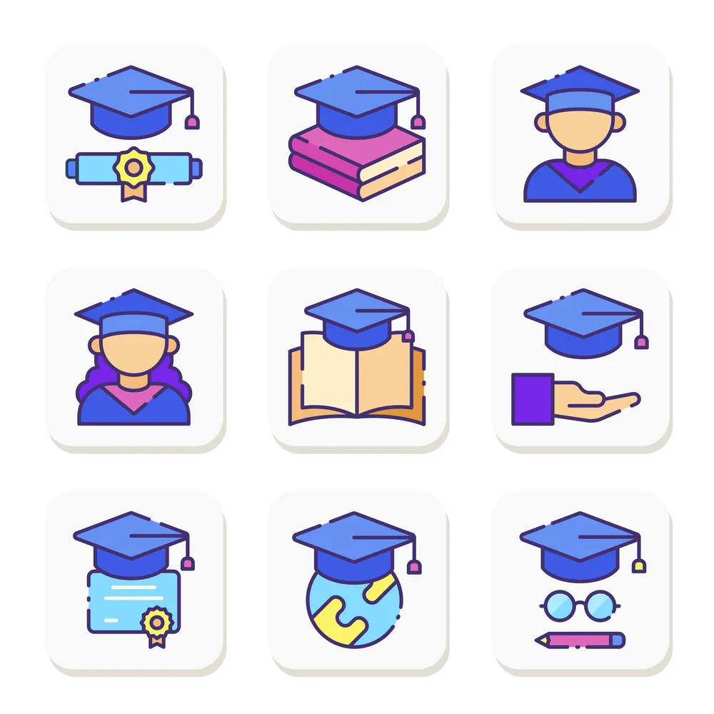 Graduation Icon Collection