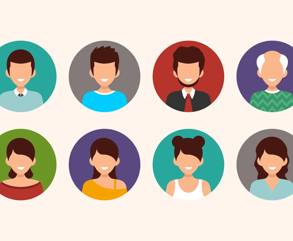 People Icon Vector Set