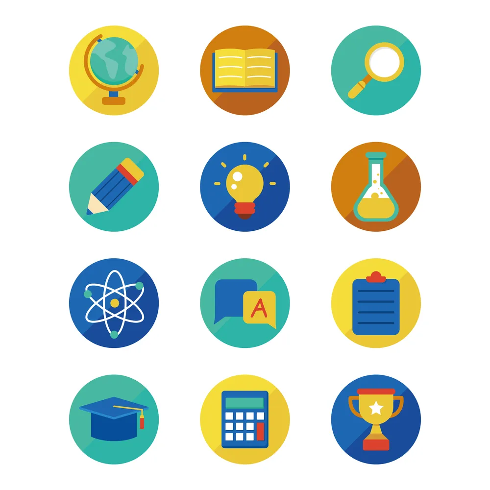 Education Colorful Icon