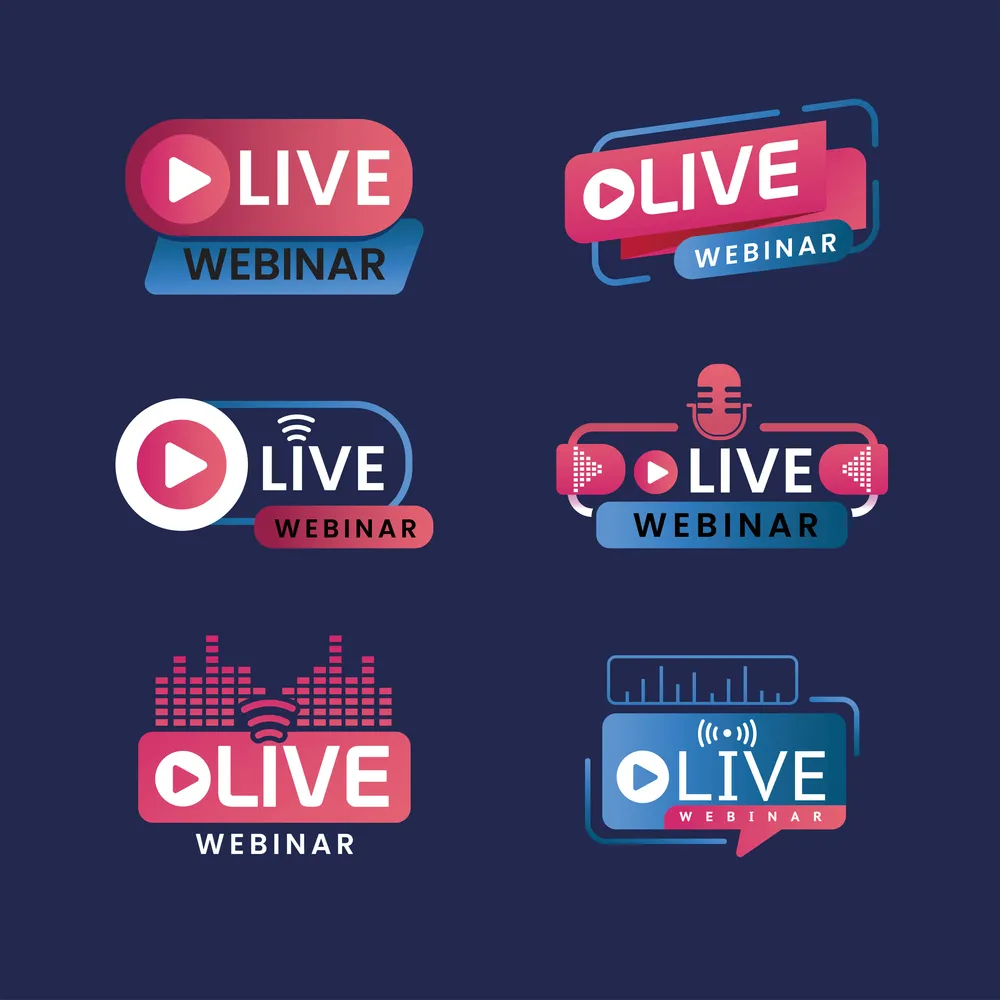 YouTube Live Webinar Icon