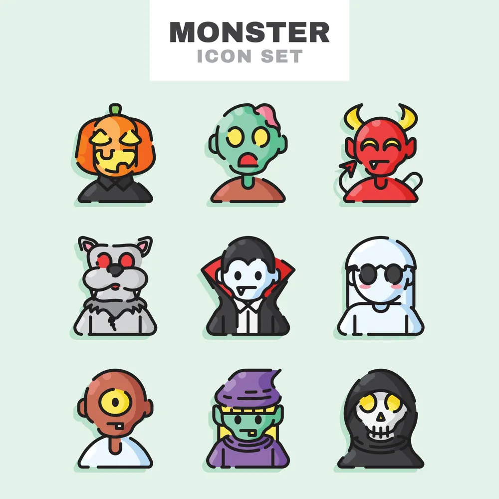 Monster Icon Set