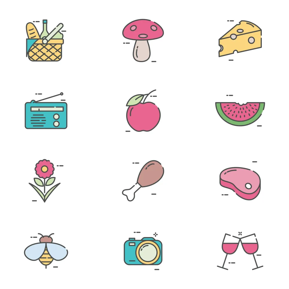 Picnic Icon Collection