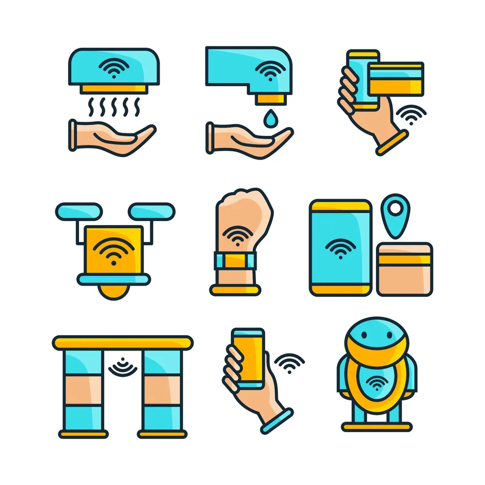 Supporting Technology Icon Set