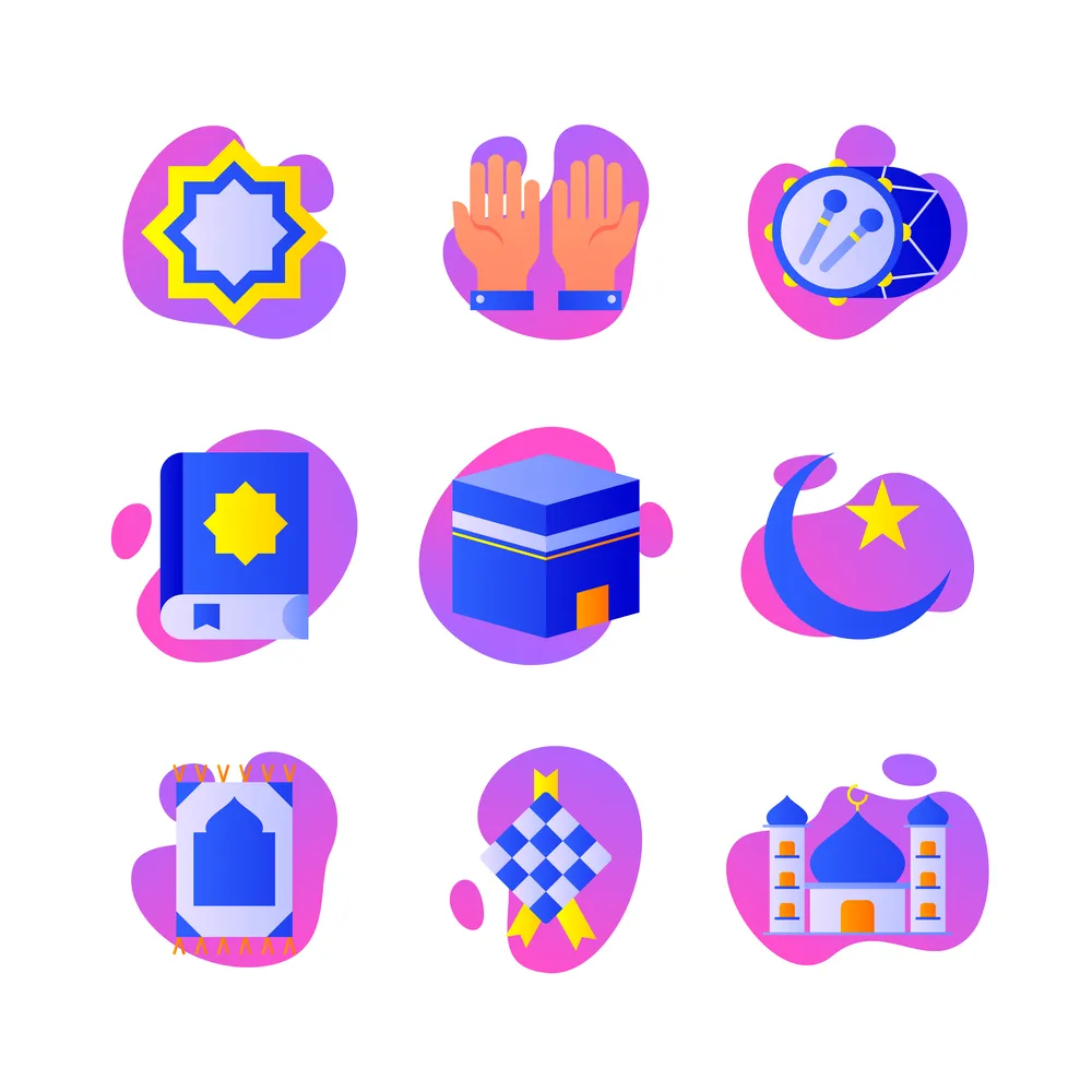 Eid Mubarak Icons