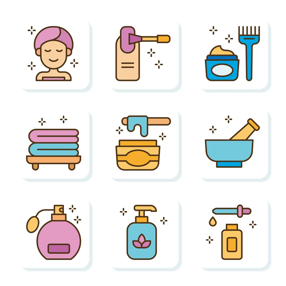 Beauty and Spa Icon Collection